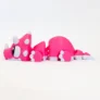 Dinossauro Tricerátops Articulado Trico com Ovo Quebrável - Imagem 6