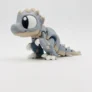 Dinossauro Velociraptor Articulado Veloz com Ovo Quebrável - Imagem 3